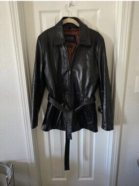 Vintage Wilsons Leather Pelle Studio Women's Leather Jacket (Large)